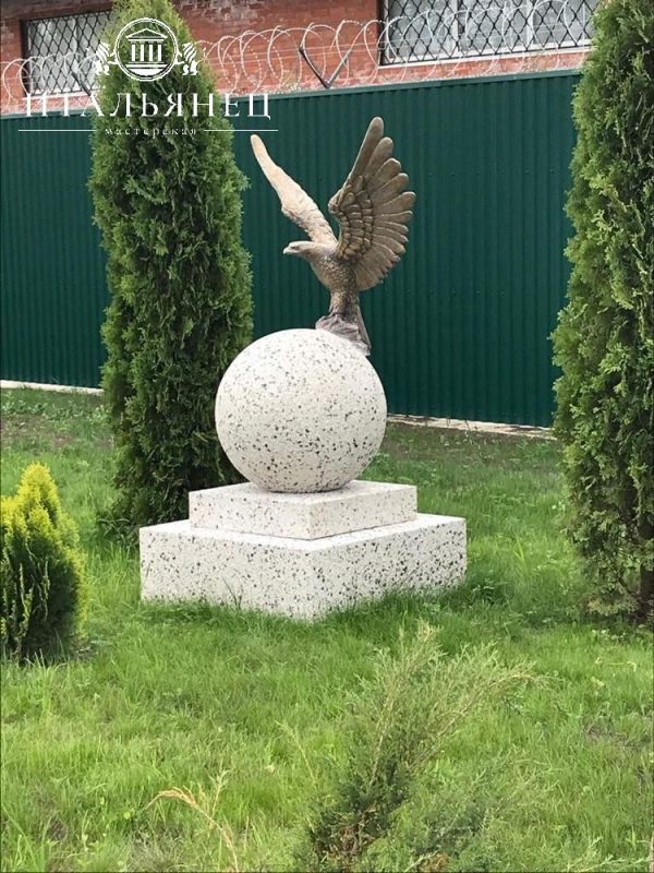 Скульптура Орёл гордый крылья в сторону - фото 8
