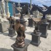 Скульптура сокол и скульптуры орлов