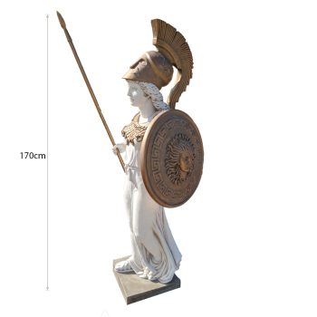 Скульптура Афина со щитом